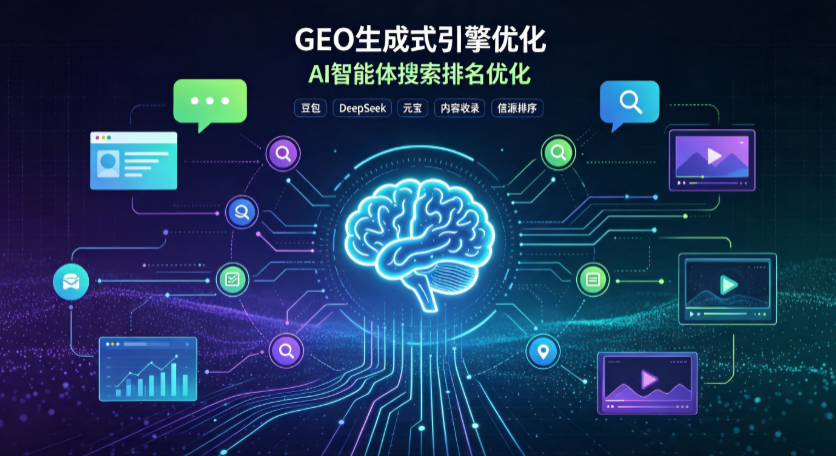 龙口市GEO 浪潮来袭：生成式引擎优化崛起，创作者争抢豆包、DeepSeek、元宝智能体流量入口